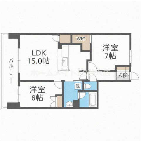 【間取り】 | CITY　SPIRE難波グレイス