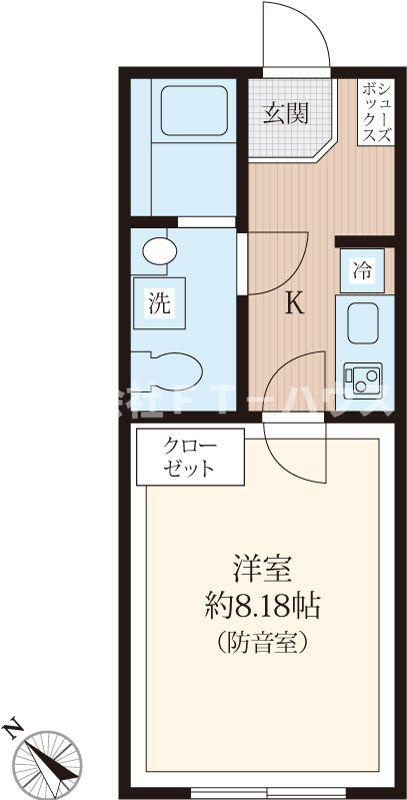 ラシクラス南行徳　の間取り
