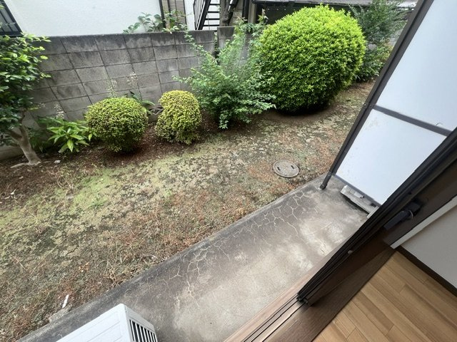 ドミールサカイのバルコニー