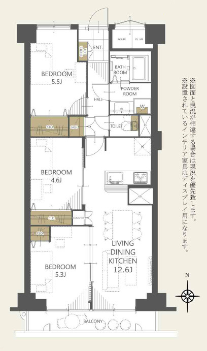 【間取り】の画像