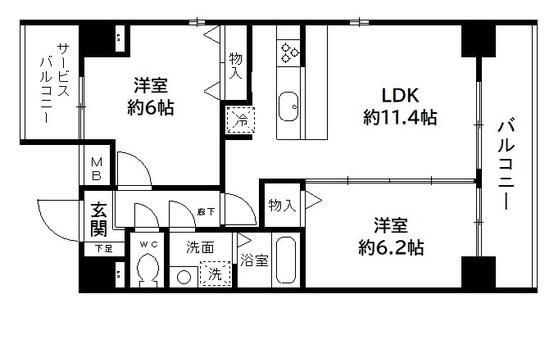 ＳＫ　ｇａｒｄｅｎ　葛西の間取り|間取りです。