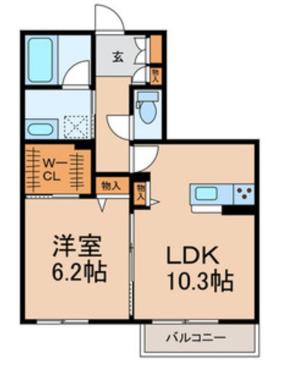 Le Lienの間取り