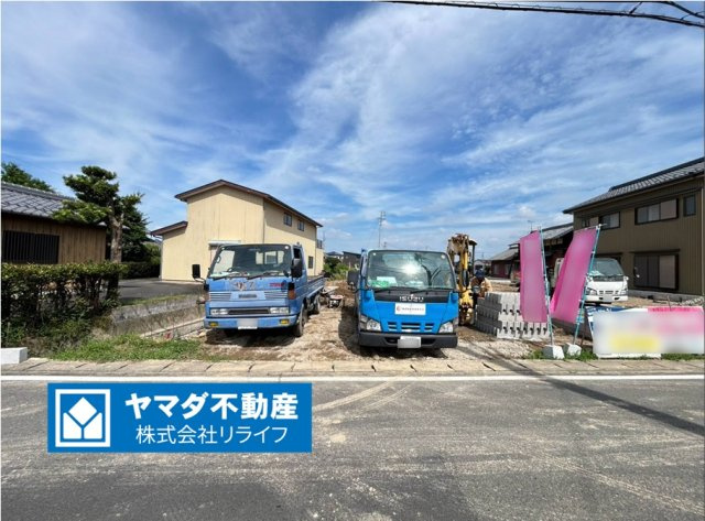 リーブルガーデン　一宮市冨田古川　全3区画分譲の外観|「現地（2026年9月7日）撮影」　
■外観写真　
■ヤマダ不動産　株式会社リライフ　