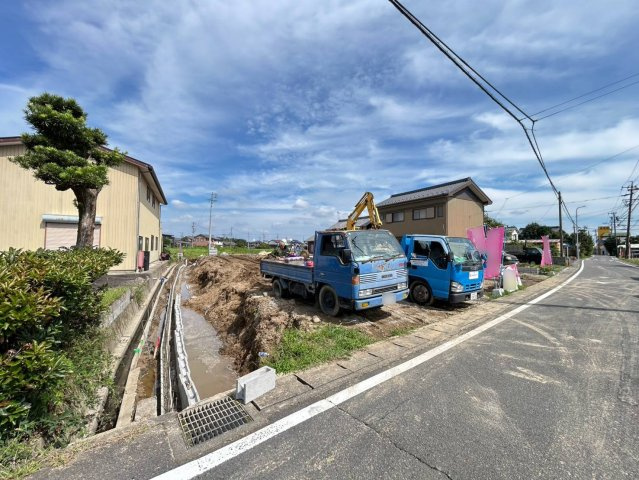 リーブルガーデン　一宮市冨田古川　全3区画分譲の外観|「現地（2026年9月7日）撮影」　
■全体写真　
■ヤマダ不動産　株式会社リライフ　