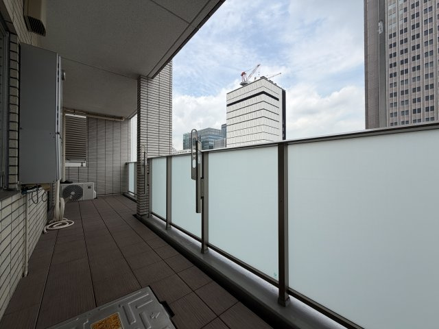 渋谷区代々木１丁目の中古マンションのバルコニー