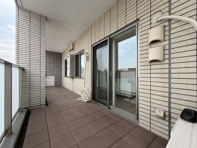渋谷区代々木１丁目の中古マンションのバルコニー
