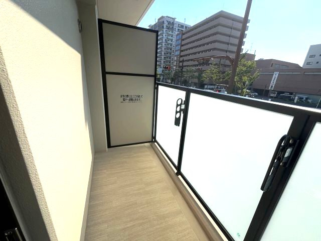 大阪難波Noahのバルコニー|イメージとして別部屋のお写真です