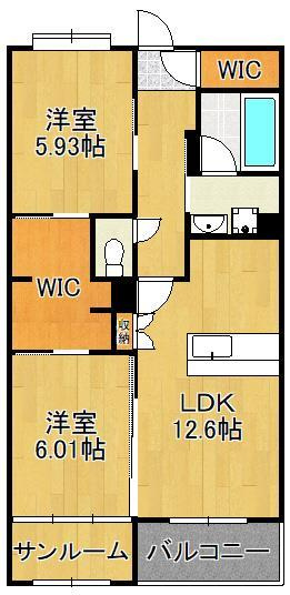 赤坂リプルの間取り