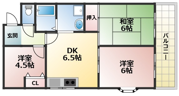 マジュールメゾンの間取り