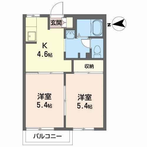 ディアス田園 Ｉの間取り