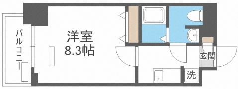 アドバンス大阪城エストレージャの間取り|アドバンス大阪城エストレージャ　間取り