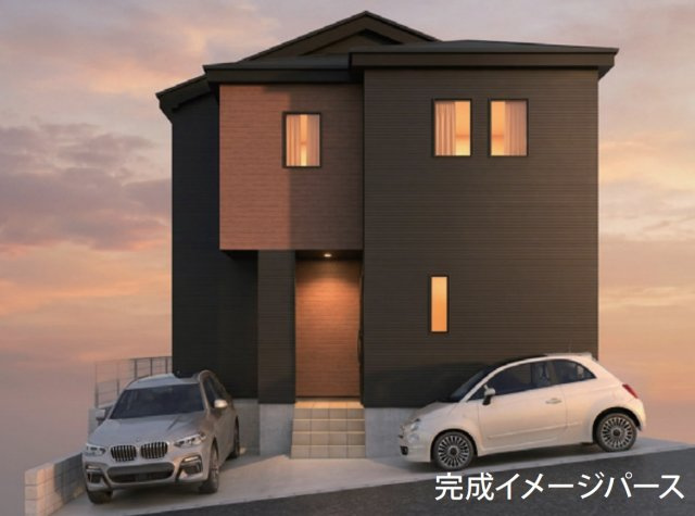 横浜市栄区上之町 新築戸建て【仲介手数料無料】カースペース2台