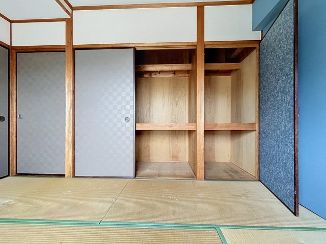 コーポハシグチの収納|たっぷり収納