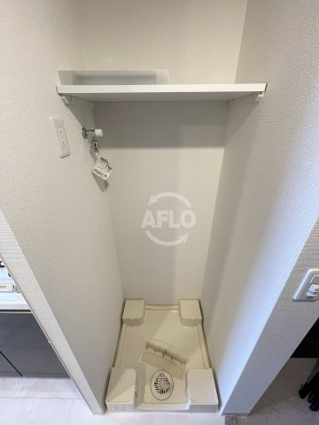 エステムコート大阪WESTⅡの設備|エステムコート大阪WESTⅡ　洗濯機置き場