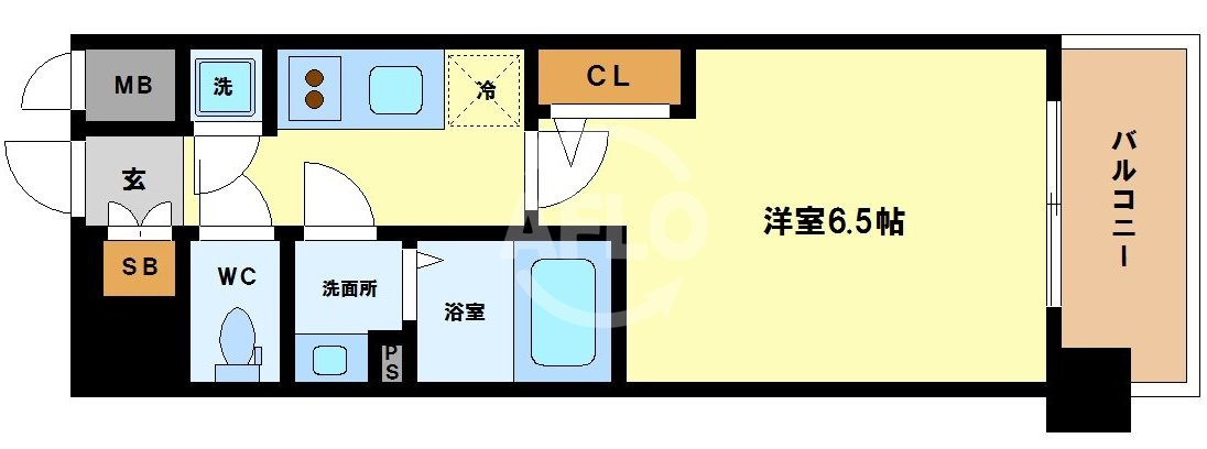 エスリード江戸堀の間取り|エスリード江戸堀　間取り