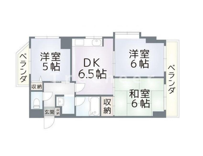 【間取り】 | リッシェル生田