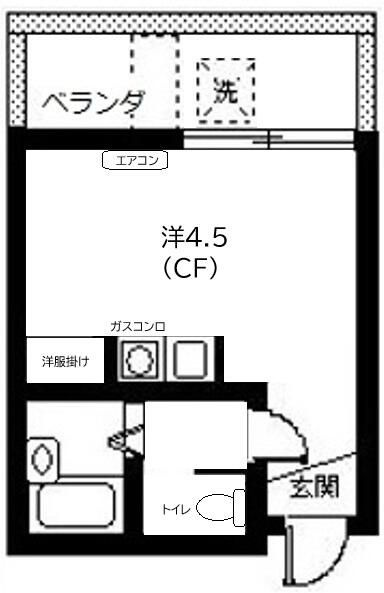 渋谷ＡＴビルの間取り