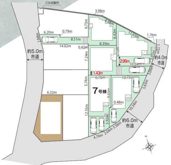 【区画図】 | 綾瀬市寺尾本町３丁目　新築戸建て　全10棟【仲介手数料無料】 | 【仲介手数料無料でご紹介可能です】大樹不動産