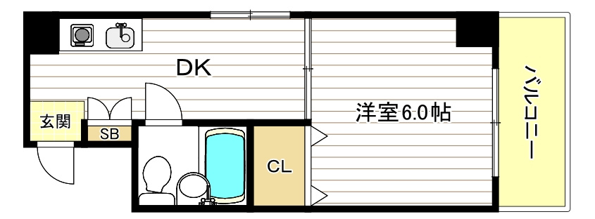 デイズハイツ境川の間取り