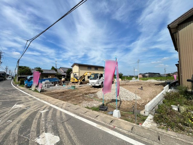 リーブルガーデン　一宮市冨田古川　全3区画分譲の外観|「現地（2026年9月7日）撮影」　
■全体写真　
■ヤマダ不動産　株式会社リライフ　