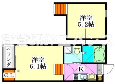 【間取り】 | レグジー東船橋