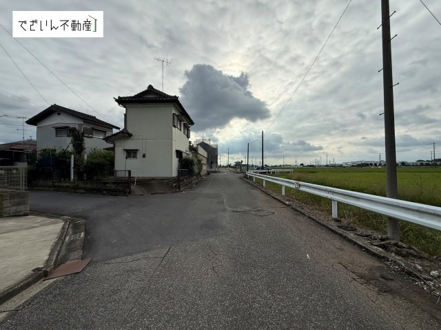 【前面道路含む現地写真】 | 熊谷市上江袋　中古住宅   | 現地(2026年9月撮影)
