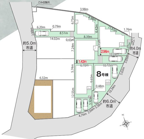 【区画図】 | 綾瀬市寺尾本町３丁目　新築戸建て　全10棟【仲介手数料無料】 | 【仲介手数料無料でご紹介可能です】大樹不動産