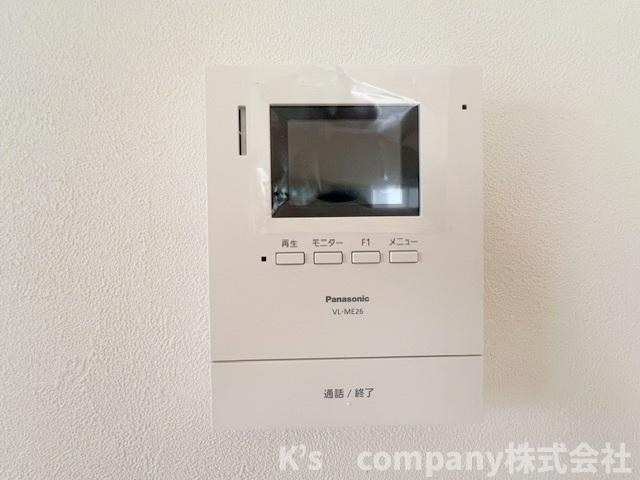 藤沢市用田　中古戸建のセキュリティ|訪問者の顔が確認できるモニター付きインターフォン☆