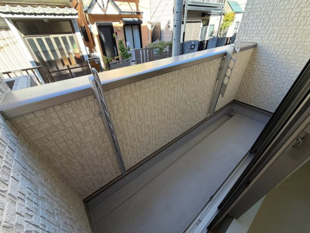 Regulus板宿のバルコニー