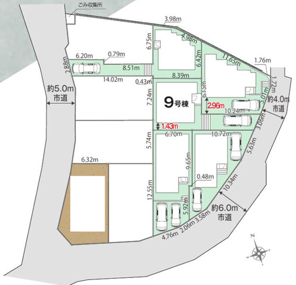 【区画図】 | 綾瀬市寺尾本町３丁目　新築戸建て　全10棟【仲介手数料無料】 | 【仲介手数料無料でご紹介可能です】大樹不動産