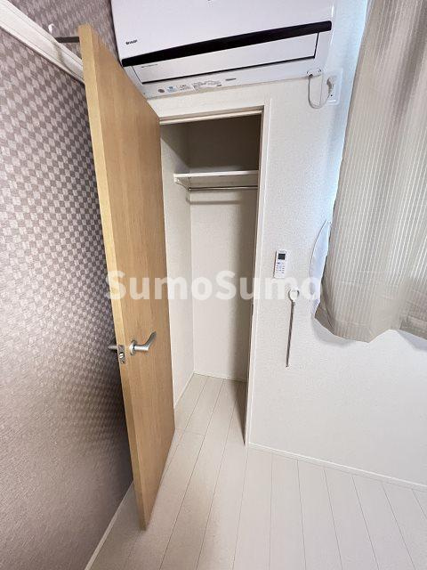 クレイノフローラ西長洲の収納|収納のためのスペースです