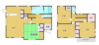 【間取り】 | 福岡県北九州市門司区吉志新町２丁目