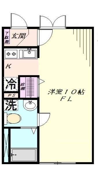 ＭＥＲＣＩ の間取り|間取りです。