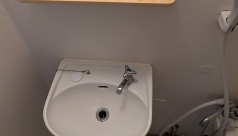 モンテベルテくぬぎ山A棟の洗面所