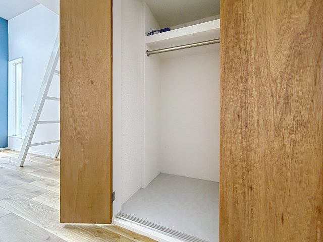 デュークハウスの収納|ちょっとした収納スペースも充実しています