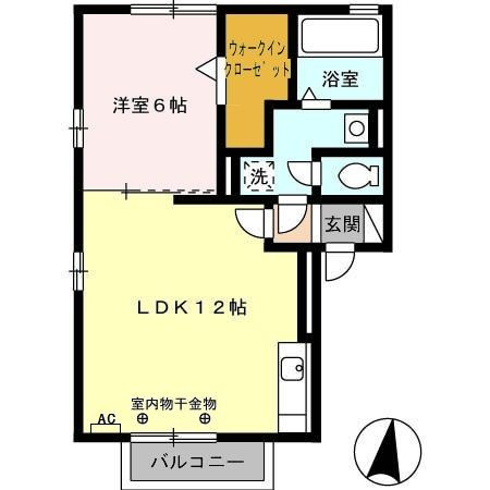 メゾン　ルポⅢの間取り