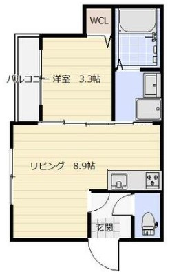クレールソフィアの間取り