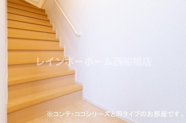 ヴィア　ラッテアの玄関
