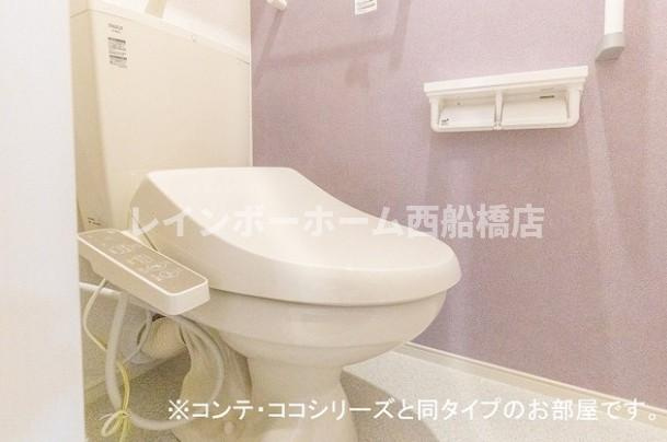 ヴィア　ラッテアのトイレ