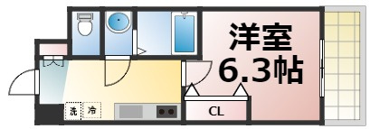 【間取り】 | スクエアガーデン緑橋　仲介手数料無料
