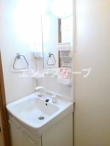 飛鳥ハイツ　βの洗面所|高崎、前橋のお部屋探しはエンドスケープまで！お客様の理想お聞かせ下さい♪