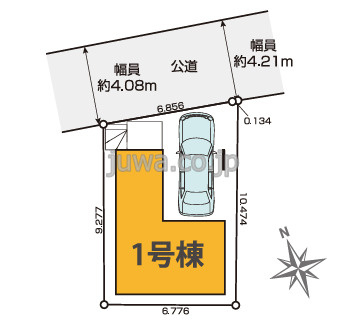 【新築分譲住宅】朝霞市三原21期の区画図