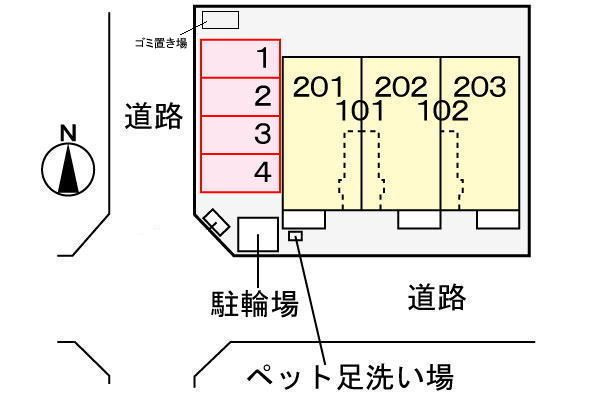レーニアⅡの区画図