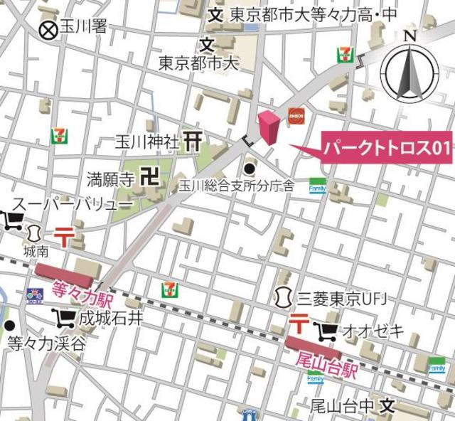 パークトトロス　０１の地図