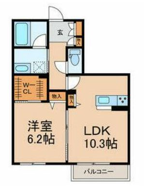 Le Lien (ﾙ ﾘｱﾝ)の間取り