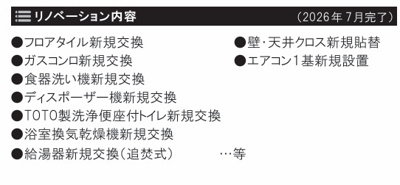 【その他】 | ペット飼育　プラウド海老名　２階　3LDK　リフォーム済み【仲介手数料無料】
