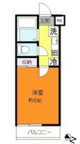 八潮市八潮４丁目のアパートの間取り