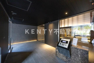 【ロビー】 | パークアクシス池田山 | 清潔なロビーです