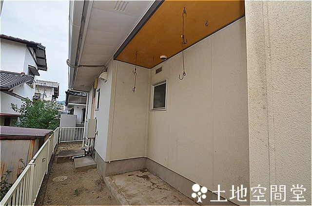 大平台戸建ての庭