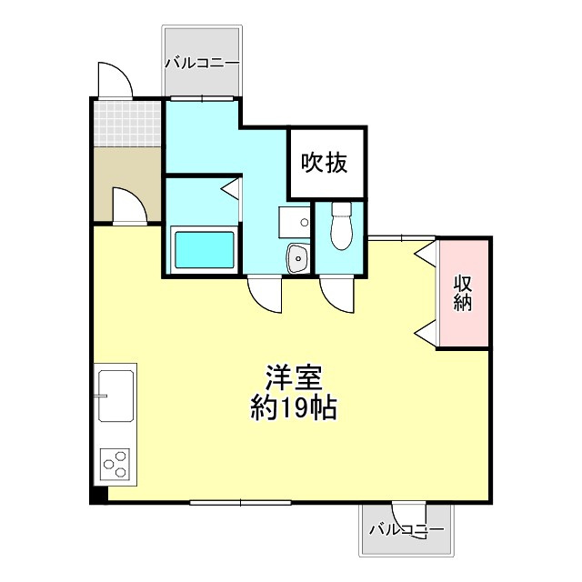 エルミ朝日の間取り